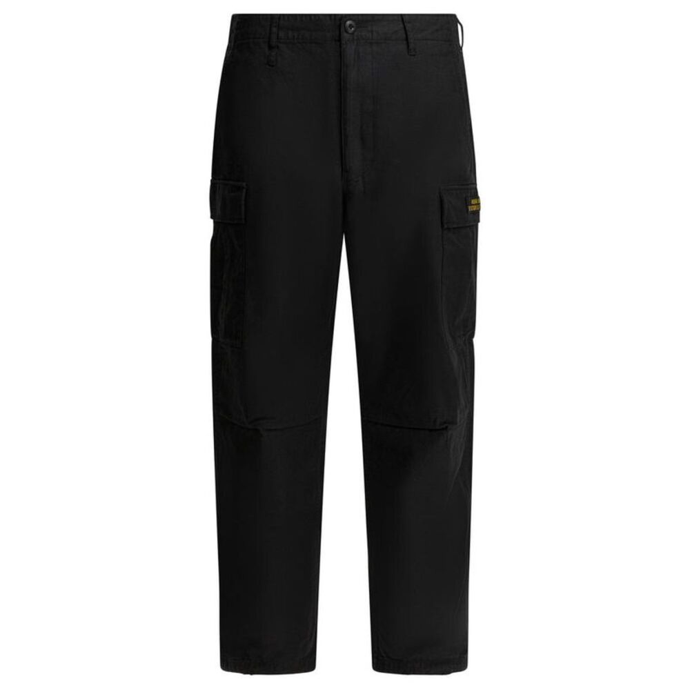 HUMAN MADE Cargo Pants with Snap Button Detail Men BLACK